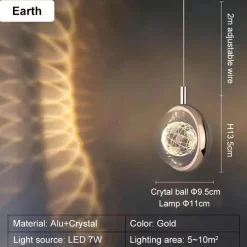 Ember u0026 Ivy Beleuchtung-Rotierendes Kristall-LED-Stimmungslicht – Romantisches Wohndekor