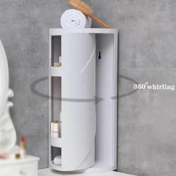 Tranquil Waters Badezimmer|Küche & Esszimmer-Rotierendes Lagerregal – Multifunktionaler Organizer für Zuhause und Büro