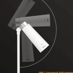 Comfort u0026 Style Beleuchtung-Rotierendes USB-Nachtlicht - Schreibtischlampe mit einstellbarer Helligkeit