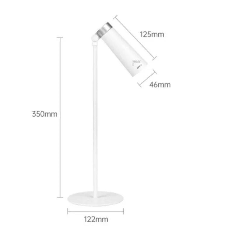 Comfort u0026 Style Beleuchtung-Rotierendes USB-Nachtlicht - Schreibtischlampe mit einstellbarer Helligkeit