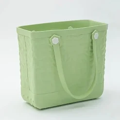 BagAura Taschen & Geldbörsen-Rubber Beach Tote Bag – Extra große Strandtasche aus Silikon für Damen