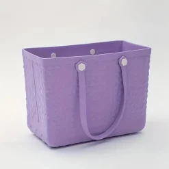 BagAura Taschen & Geldbörsen-Rubber Beach Tote Bag – Extra große Strandtasche aus Silikon für Damen