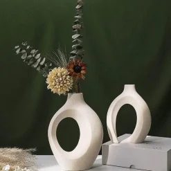 Flourish Vases Wohndeko-Ruhige dekorative Vase – eleganter Akzent für Ihr Zuhause