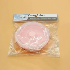 Tom Küche & Esszimmer-Runde Lunchbox aus Silikon – Faltbarer Obstsalatbehälter