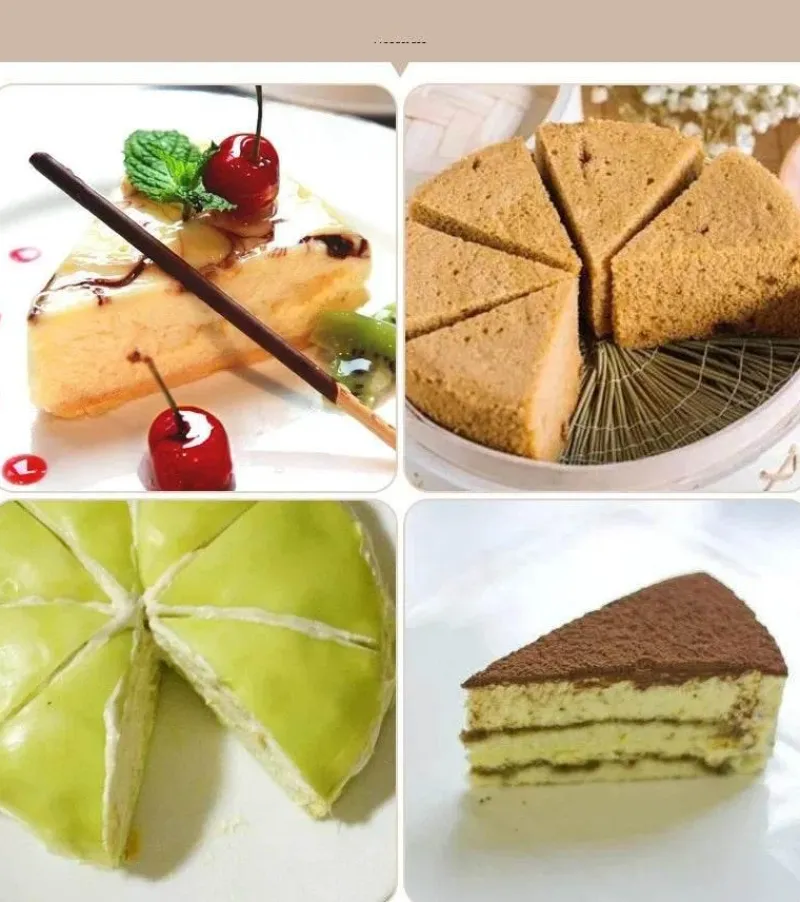 Tom Küche & Esszimmer-Runder Kuchenteiler, Schneide-Markierer, Schneider für perfekte Scheiben