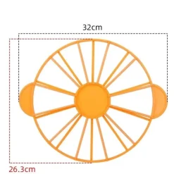 Tom Küche & Esszimmer-Runder Kuchenteiler, Schneide-Markierer, Schneider für perfekte Scheiben