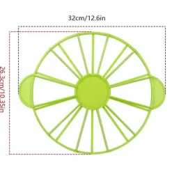 Tom Küche & Esszimmer-Runder Kuchenteiler, Schneide-Markierer, Schneider für perfekte Scheiben
