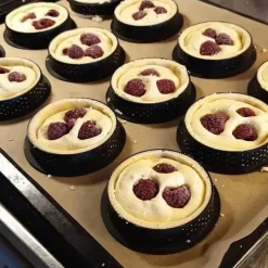 Tom Küche & Esszimmer-Rundes Tortenring-Set für französisches Gebäck, Desserts – Backformen