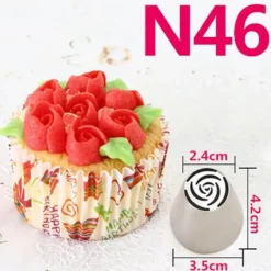 Tom Küche & Esszimmer-Russisches Tüllenset zum Dekorieren von Kuchen – Sahnespritztüllen für Desserts