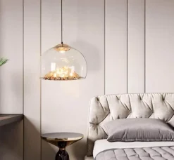 Comfort u0026 Style Beleuchtung-Rustic Mountain Pendant Lamp - Hanging Light Fixture