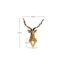 Glow Haven Beleuchtung-Rustikale Geweih-Wandlampe – gemütliche Deko-Beleuchtung