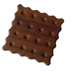 The Cozy Mug Küche & Esszimmer-Rustikale Holzuntersetzer - Bauernhaus-Küchendekor