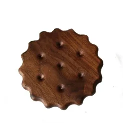 The Cozy Mug Küche & Esszimmer-Rustikale Holzuntersetzer - Bauernhaus-Küchendekor