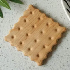 The Cozy Mug Küche & Esszimmer-Rustikale Holzuntersetzer - Bauernhaus-Küchendekor