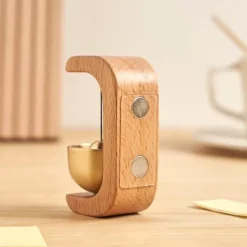 Willow u0026 Whim Gadgets Für Zuhause-Rustikale Türklingel aus Holz – Waldlied, Heimdekoration