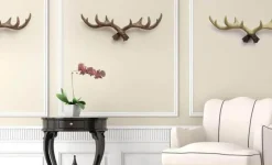 The Gilded Nest Wohndeko-Rustikaler Kleiderhaken aus Geweih – Charmante Wanddekoration für Ihr Zuhause