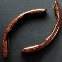 Wild u0026 Free Gear Autozubehör|Automobilindustrie-Rutschfeste Auto-Radabdeckung mit Holzmaserung – stilvoller Lenkradschutz