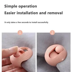 Comfort u0026 Style Gadgets Für Zuhause-Rutschfeste Deckenklammern – 4er-Set für sicheren Halt der Decke