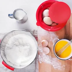 The Culinary Kit Küche & Esszimmer-Rutschfeste Multifunktions-Reibe-Rührschüsseln