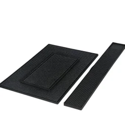 Tom Küche & Esszimmer-Rutschfeste PVC-Kaffeebarmatte – hitzebeständig und mit Drainage-Design