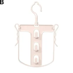 Tranquil Waters Badezimmer-Rutschfester, faltbarer Pullover-Kleiderbügel – platzsparender Kleider-Organizer