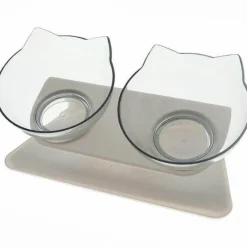 Furry Haven Haustierzubehör|Tierfütterung-Rutschfester Futternapf für Haustiere – leicht zu reinigender Napf für Hunde und Katzen