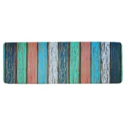 Floor u0026 Flair Boden & Teppiche-Rutschfester Vintage-Teppich in Holzoptik – süße dekorative Matte