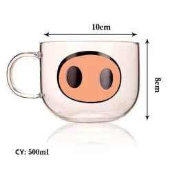 Plates u0026 More Küche & Esszimmer-Sakura Glas Kaffeetasse Katze Hirsch Kaninchen Teetasse Maid Trinkgeschirr