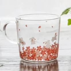 Plates u0026 More Küche & Esszimmer-Sakura Glas Kaffeetasse Katze Hirsch Kaninchen Teetasse Maid Trinkgeschirr
