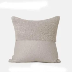 Cozy Cushions Bettzeug-Samt-Kissenbezug - Akzentkissen in reiner Farbe