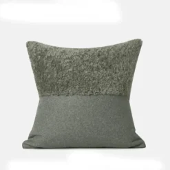 Cozy Cushions Bettzeug-Samt-Kissenbezug - Akzentkissen in reiner Farbe