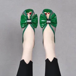 Damen Wilderness Haven Damenschuhe-Sandalen mit Schleife – bequeme Sommer-Absätze