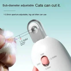 Furendo Haustierzubehör|Reinigungswerkzeuge Für Haustiere-Sanfter Nagelknipser – Sicherer Nagelschneider für Haustiere, Hunde und Katzen