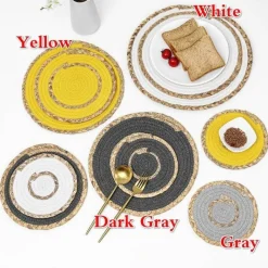 The Jute Table Küche & Esszimmer-Sansibar Apparel Home Decor - Exotischer Inselstil