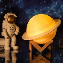 Comfort u0026 Style Beleuchtung-Saturn Space Lamp - LED Galaxy Night Light