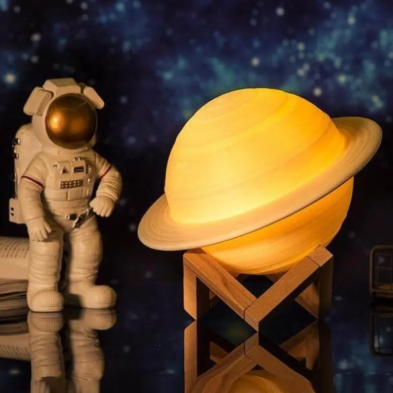 Comfort u0026 Style Beleuchtung-Saturn Space Lamp - LED Galaxy Night Light