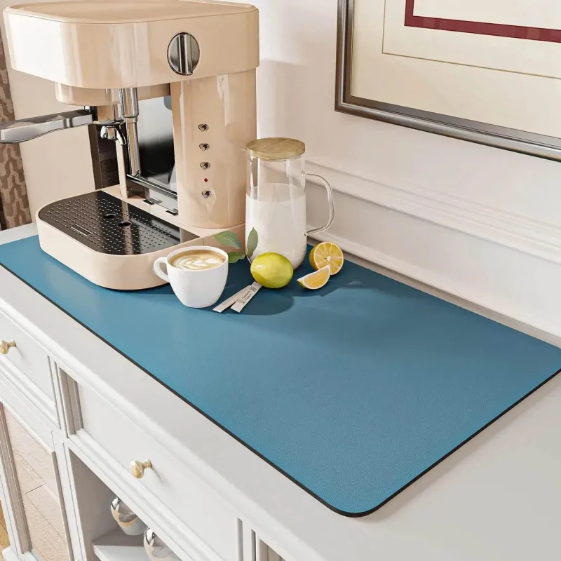 Tom Küche & Esszimmer-Saugfähige Abtropfmatte – Kaffeematte für die Küchentheke