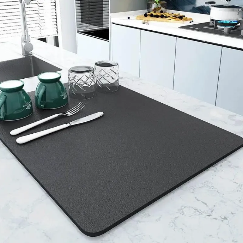 Tom Küche & Esszimmer-Saugfähige Abtropfmatte – Kaffeematte für die Küchentheke