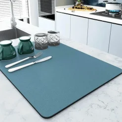 Tom Küche & Esszimmer-Saugfähige Abtropfmatte – Kaffeematte für die Küchentheke