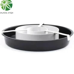 Tom Küche & Esszimmer-Schachbrett-Kuchenform-Set – 3 antihaftbeschichtete Backformen für Schichtkuchen