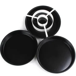 Tom Küche & Esszimmer-Schachbrett-Kuchenform-Set – 3-teiliger antihaftbeschichteter Backteiler