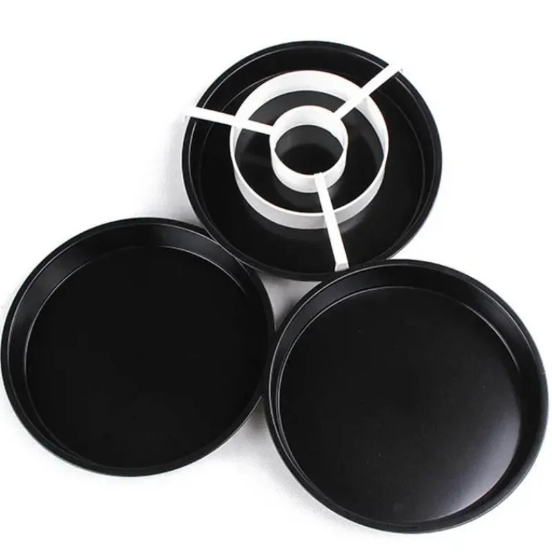 Tom Küche & Esszimmer-Schachbrett-Kuchenform-Set – 3-teiliger antihaftbeschichteter Backteiler