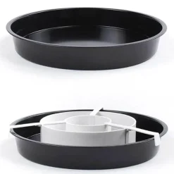 Tom Küche & Esszimmer-Schachbrett-Kuchenform-Set – 3-teiliger antihaftbeschichteter Backteiler