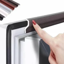 The Decor Haven Heimwerkzeuge-Schalldichter Schaumstoff-Fensterdichtungsstreifen - Geräuschreduzierende Isolierung