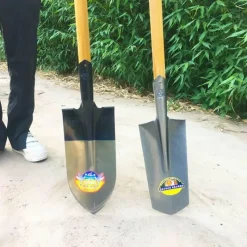 The Outdoor Vault Camping Im Freien|Heimwerkzeuge-Schaufel aus Manganstahl – Hochleistungs-Landwirtschaftswerkzeug