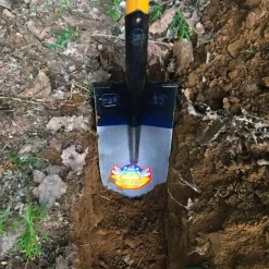 The Outdoor Vault Camping Im Freien|Heimwerkzeuge-Schaufel aus Manganstahl – Hochleistungs-Landwirtschaftswerkzeug