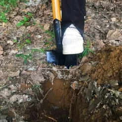 The Outdoor Vault Camping Im Freien|Heimwerkzeuge-Schaufel aus Manganstahl – Hochleistungs-Landwirtschaftswerkzeug