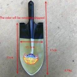 The Outdoor Vault Camping Im Freien|Heimwerkzeuge-Schaufel aus Manganstahl – Hochleistungs-Landwirtschaftswerkzeug