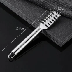 Tom Küche & Esszimmer-Schäler aus Edelstahl – Multifunktionales Küchengerät mit leicht zu reinigendem Design