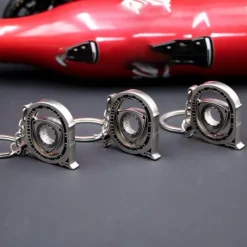 The Outdoor Vault Heimwerkzeuge|Outdoor & Garten-Schlüsselanhänger mit Rotor aus der Luftfahrt – rotierendes Flugzeugzubehör aus Metall